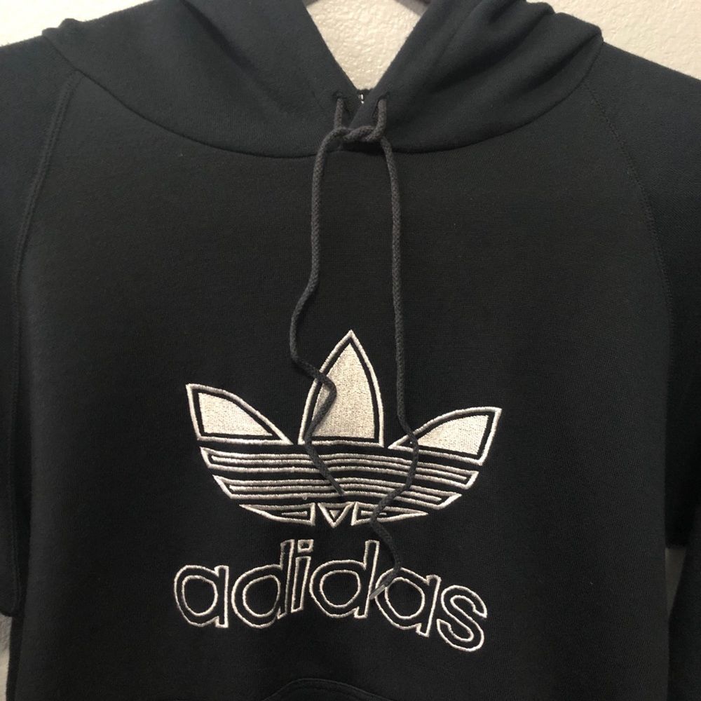 Adidas pullover hoodie - size M